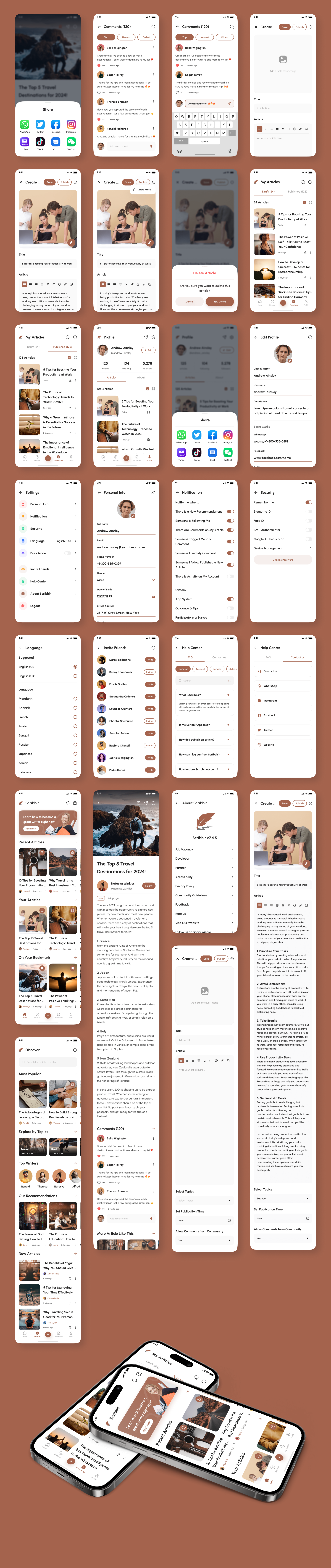 Artically - Article & Blog App React Native Expo Ui Kit -3