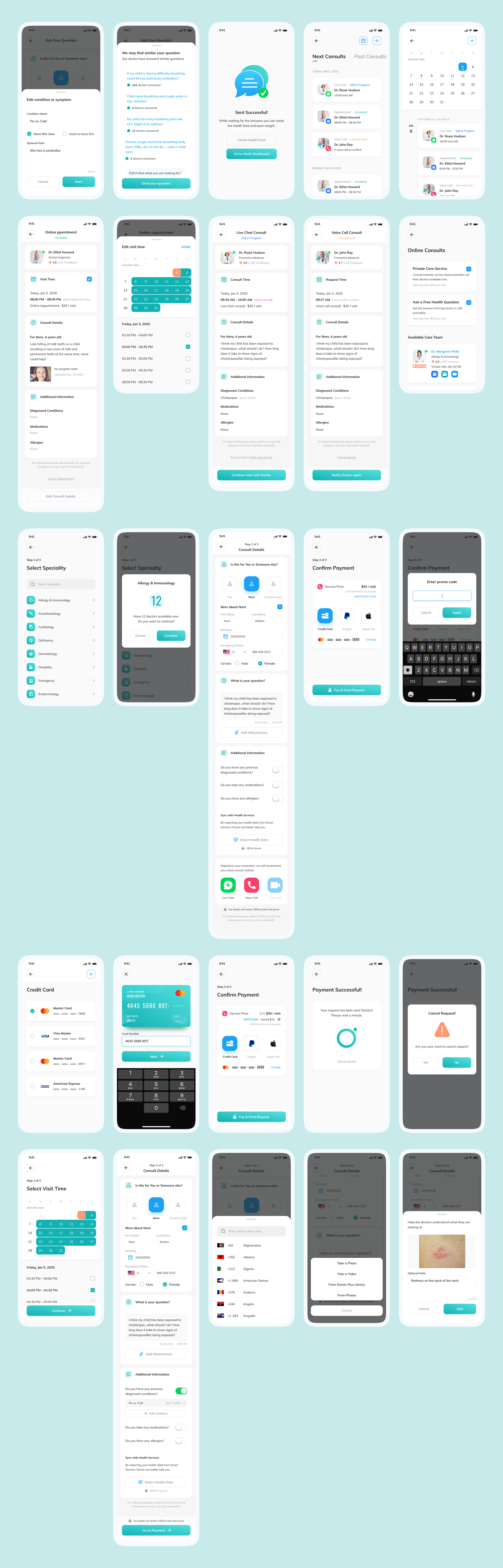 Docto - For Patient App React Native CLI Ui Kit - 3