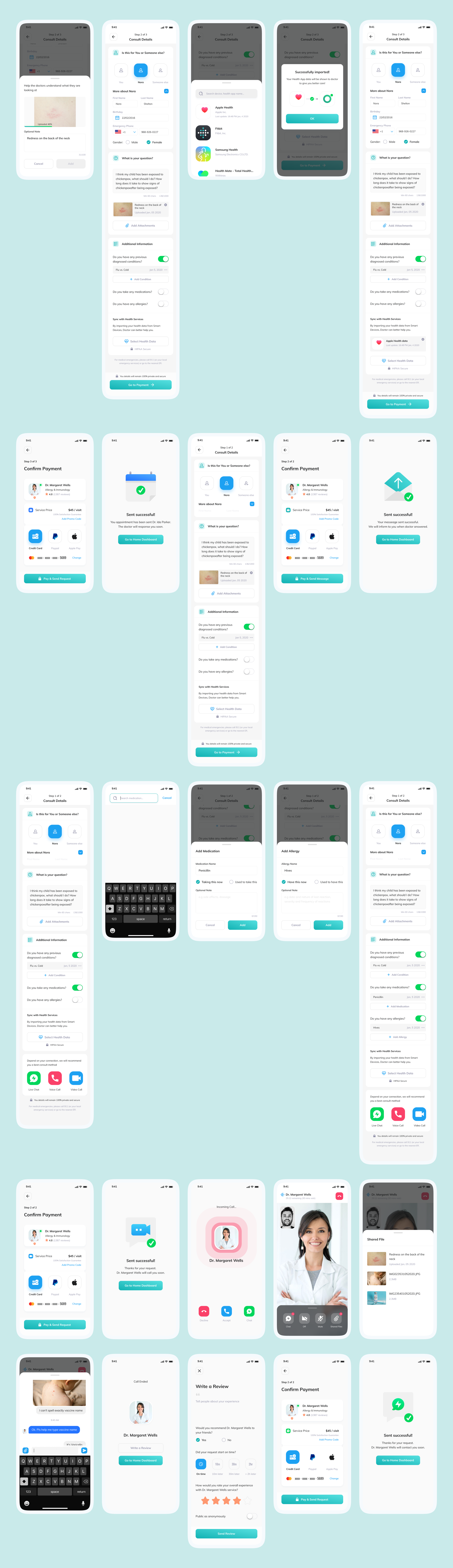 Docto - For Patient App React Native CLI Ui Kit - 4